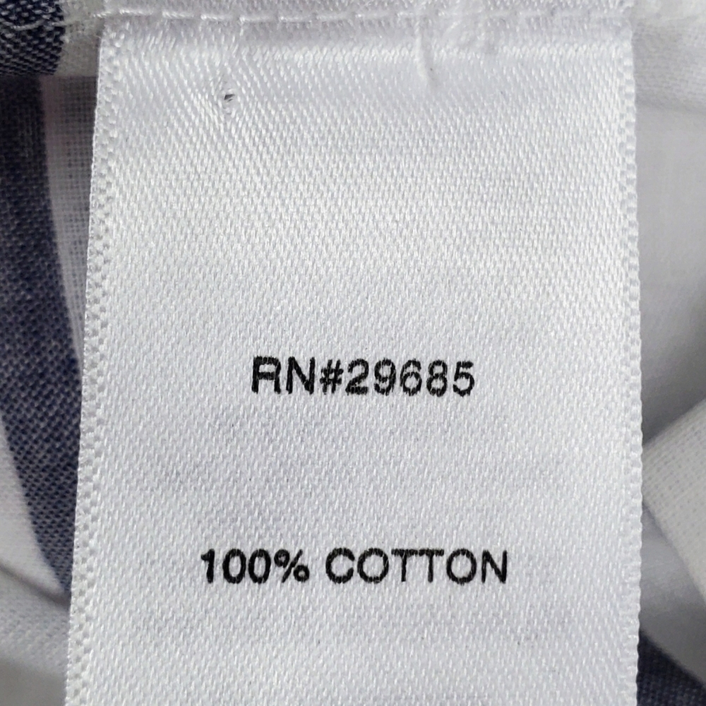 Navy-Striped Pendleton Button Down, Size P - image 6